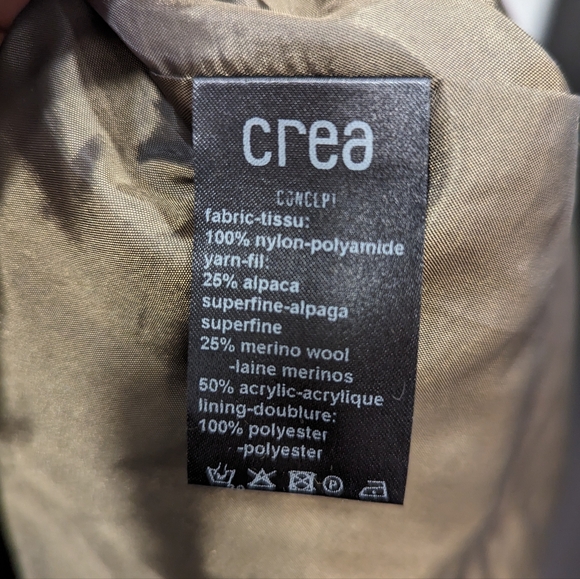 Crea Concept Cable Knit Puffer Jacket - Picture 8 of 9